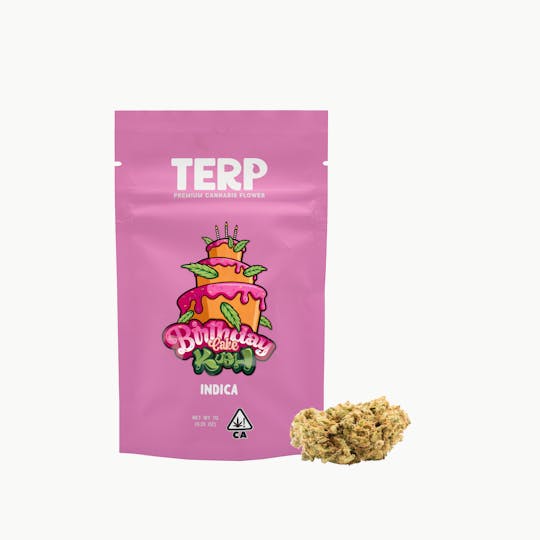 TERP Brand - TERP 7G Flower - Birthday Cake Kush - 1