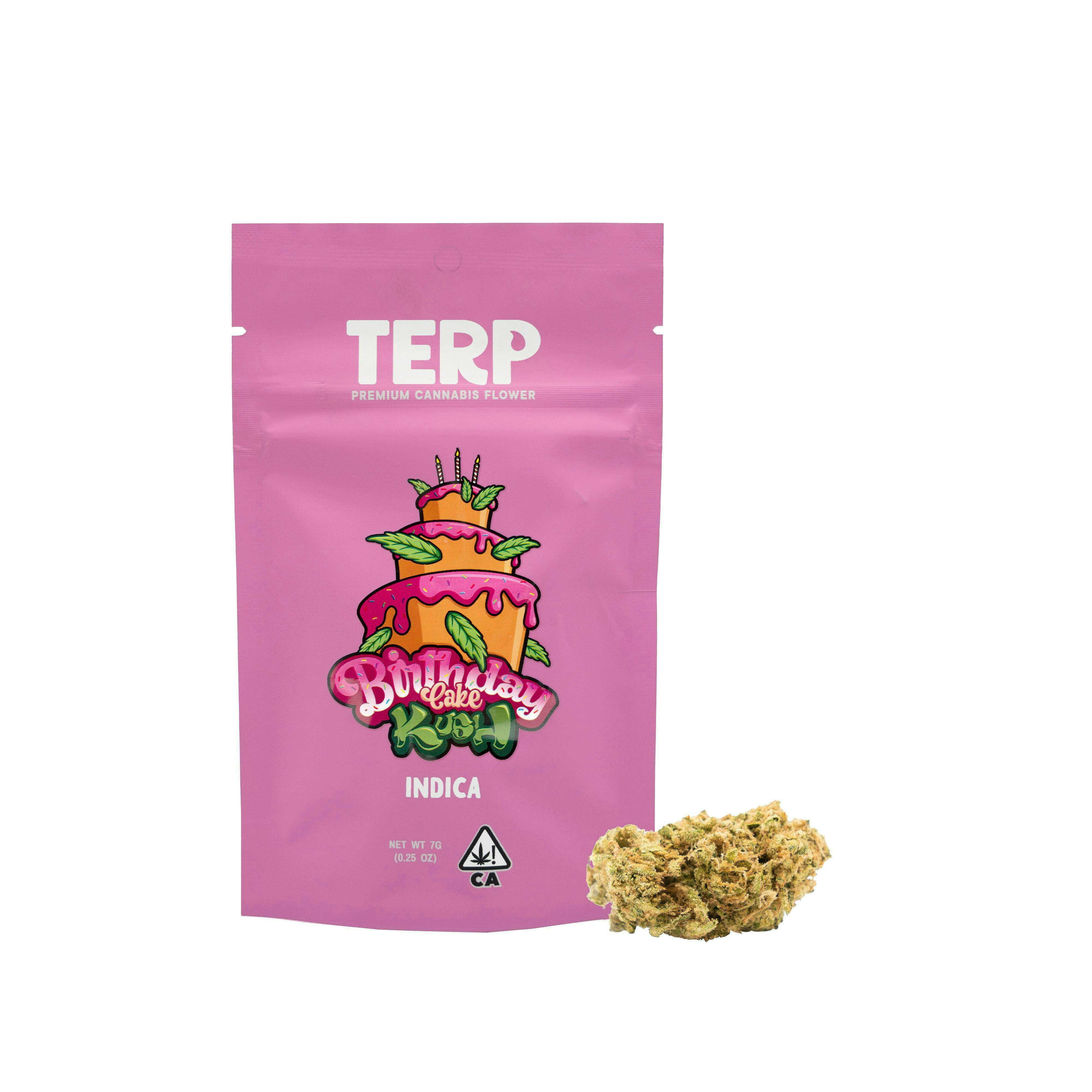TERP Brand - TERP Brand | Birthday Cake Kush | Big Buds | 7g - 1