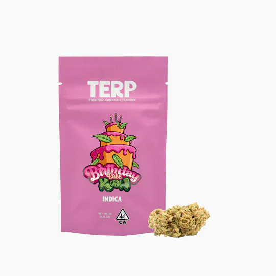 TERP Brand - TERP Brand | Birthday Cake Kush | Big Buds | 7g - 1
