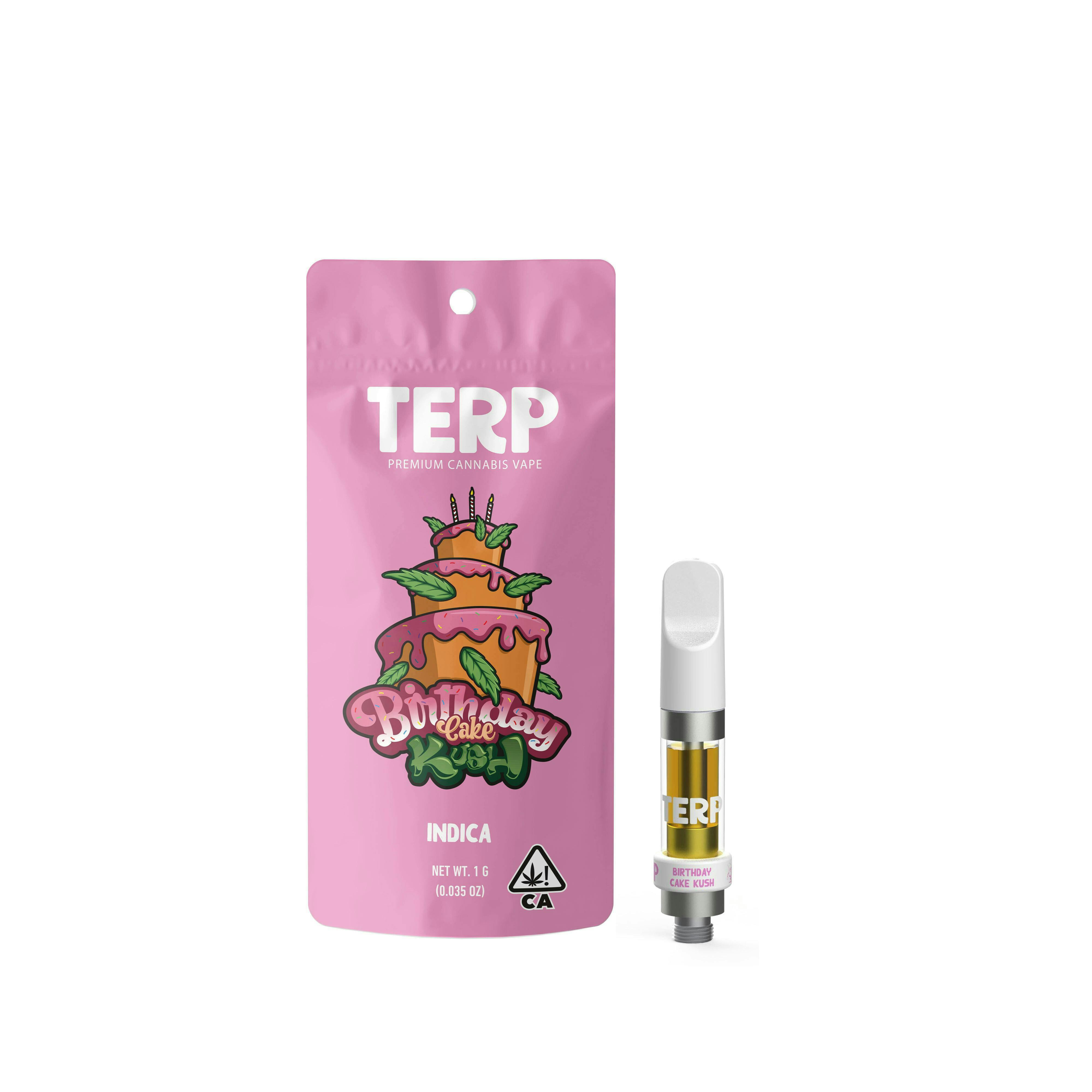 TERP Brand - TERP Brand | Birthday Cake Kush | Cartridge | 1g - 1