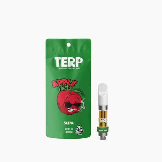 TERP Brand - TERP 1G Vape Cart - Apple Jack - 1