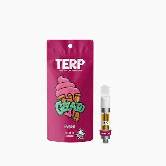 TERP Brand - TERP 1G Vape Cart - Gelato #41 - 1
