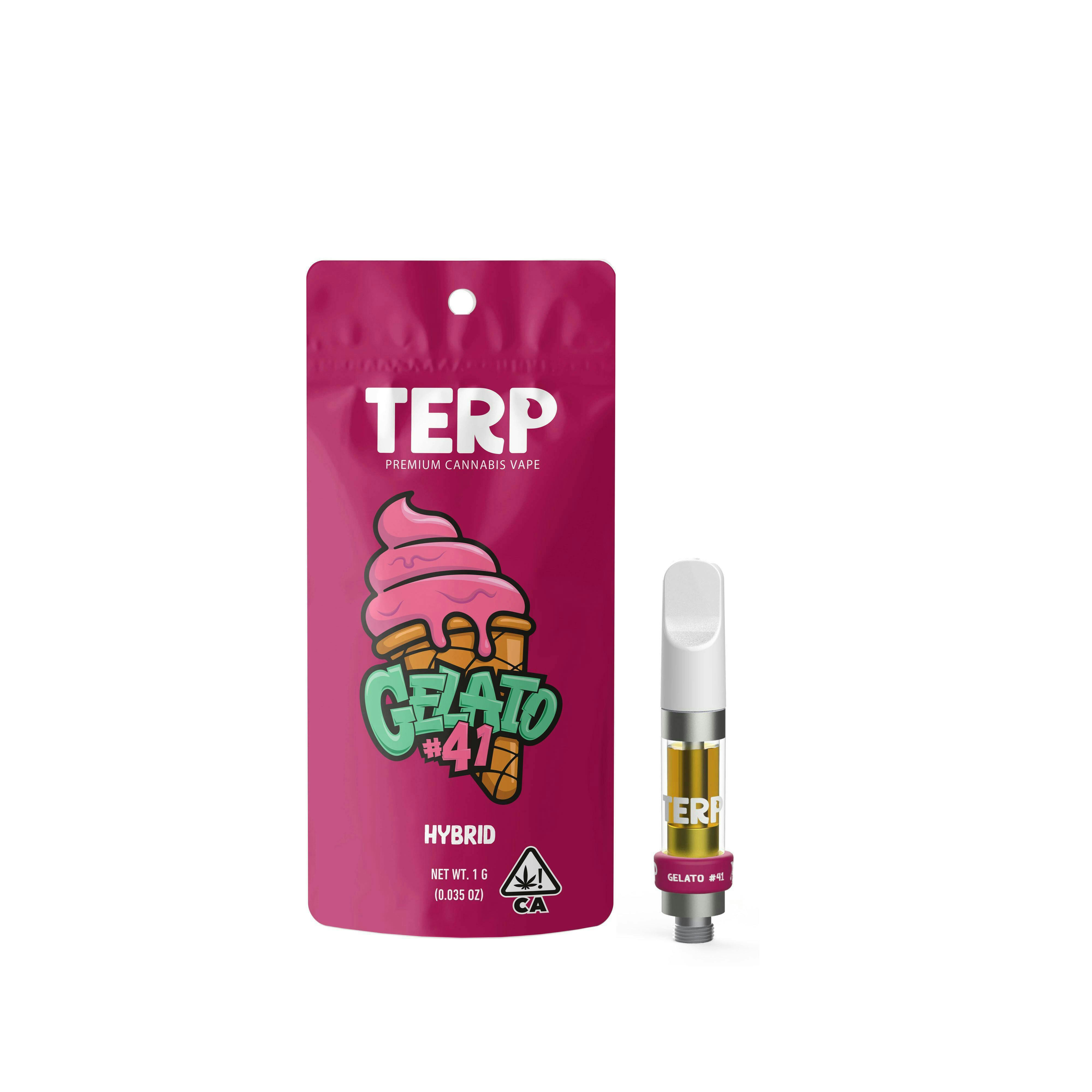 TERP Brand - TERP Brand | Gelato #41 | Cartridge | 1g - 1