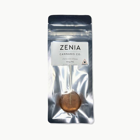 Indico - Cherry Cola 50mg Lollipop - Zenia - 1