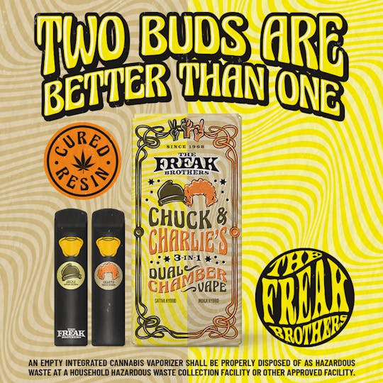 The Freak Brothers - Chuck & Charlie Dual Chamber - Jackz / Gelato - Freak Brothers - 1