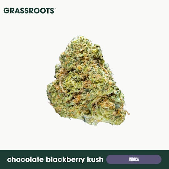 Grassroots - Chocolate Blackberry Kush Flower - 1