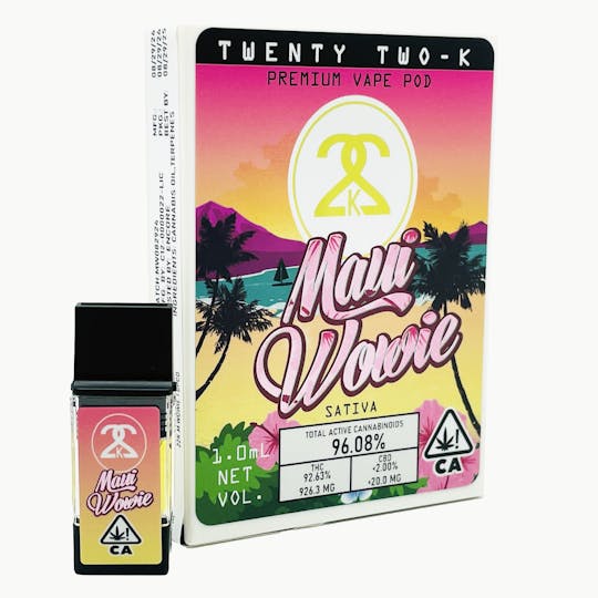 Twenty Two K / 22k - 22K - Maui Wowie 1.0ml POD - 1