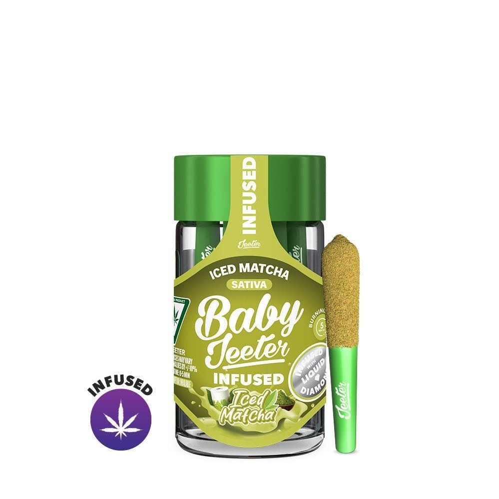 Jeeter - Jeeter | Iced Matcha | Baby Infused Minis | 0.5g each | 5pk - 1