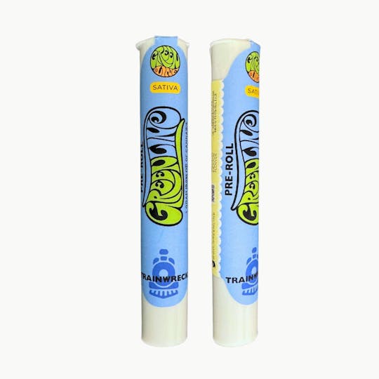 Greenline - Trainwreck - Indoor Flower Pre-Roll - Sativa - 1g - 1