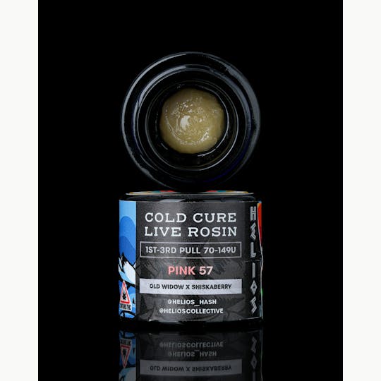 Helios Hash - Pink 57 Sun-grown Cold Cure Live Rosin - 1