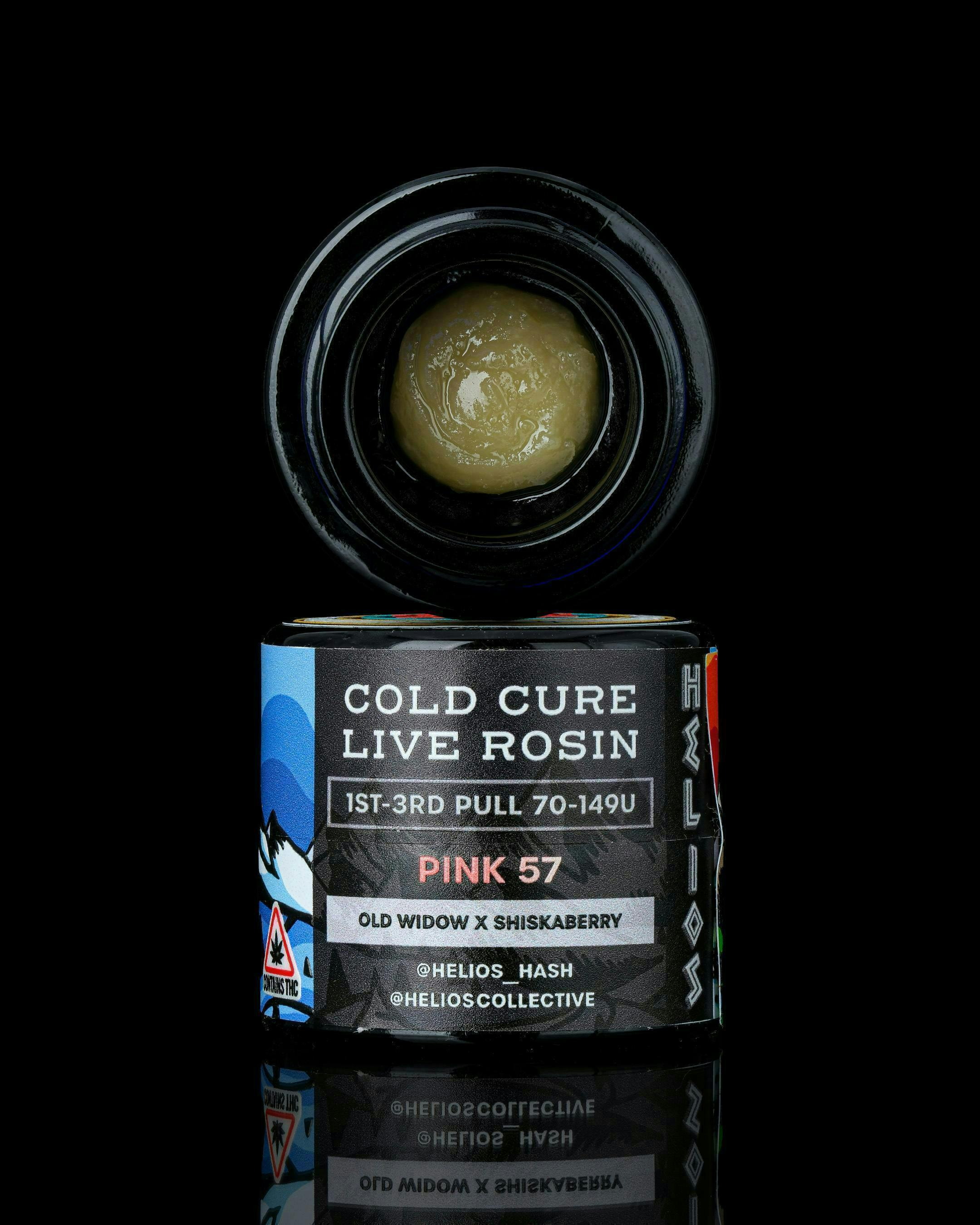 Helios Hash - Pink 57 | Cold Cure Live Rosin | 1g - 1