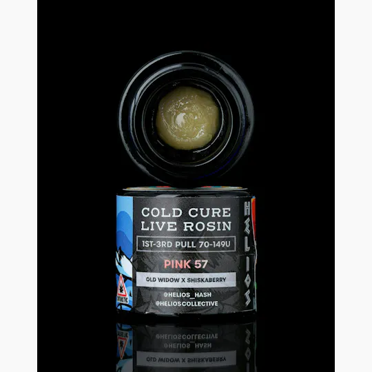 Helios Hash - Pink 57 | Cold Cure Live Rosin | 1g - 1