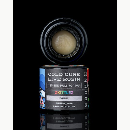 Helios Hash - Zkittles Sun-grown Cold Cure Live Rosin - 1