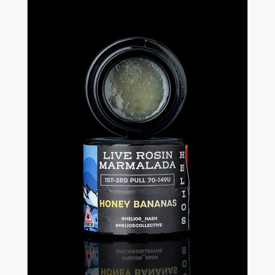 Helios Hash - Honey Bananas Sun-grown Cold Cure Live Rosin - 1
