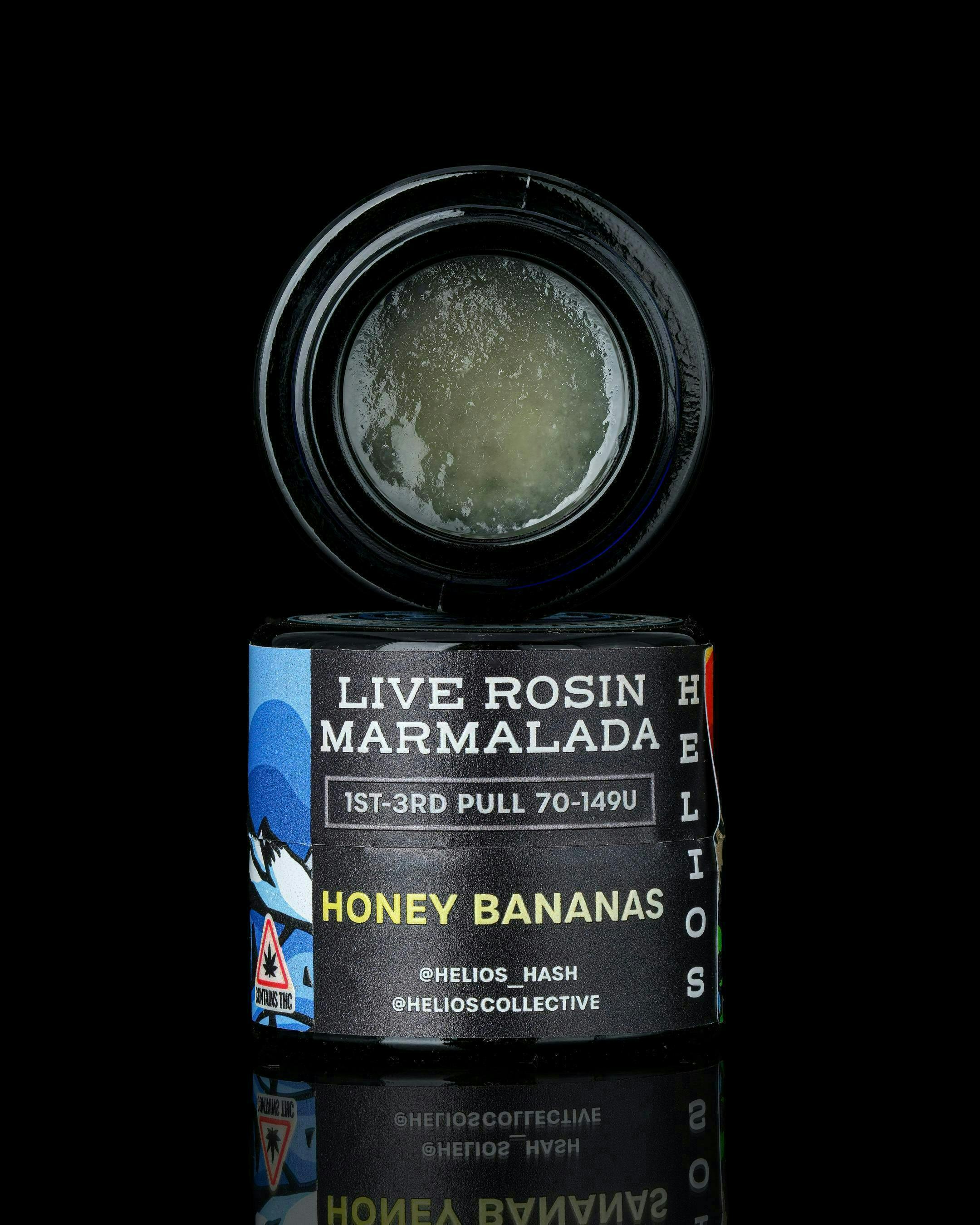 Helios Hash - Honey Bananas | Cold Cure Live Rosin | 1g - 1