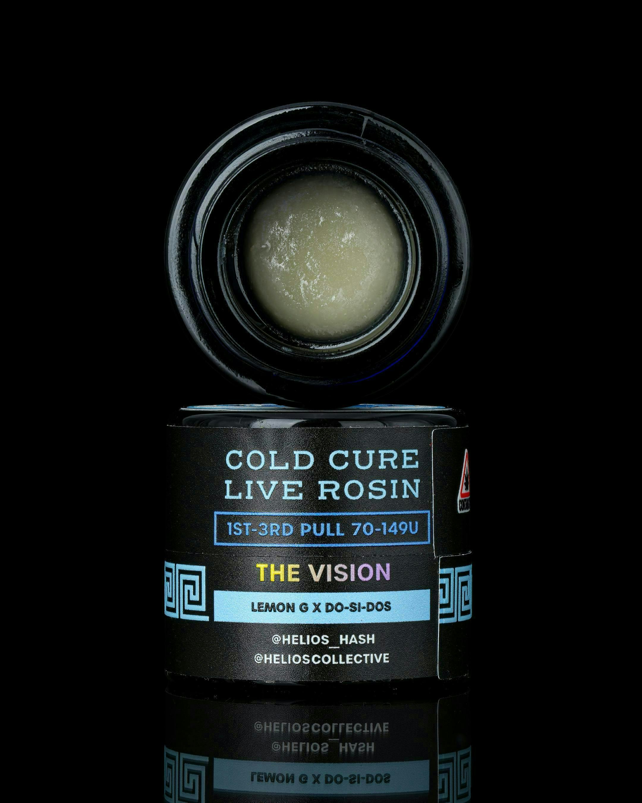 Helios Hash - Vision | Cold Cure Live Rosin | 1g - 1