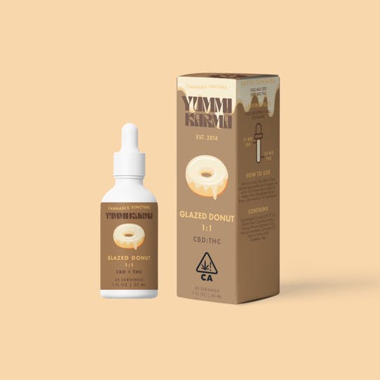 Yummi Karma - Yummi Karma Drops - Glazed Donut 1000mg THC - 1