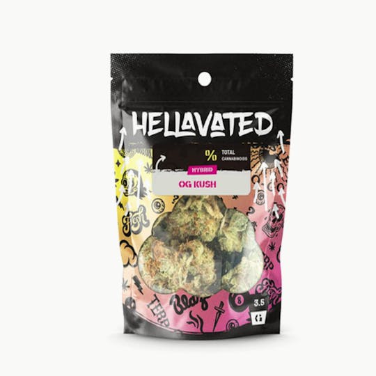 Hellavated - OG Kush Just Budz 3.5g - 1