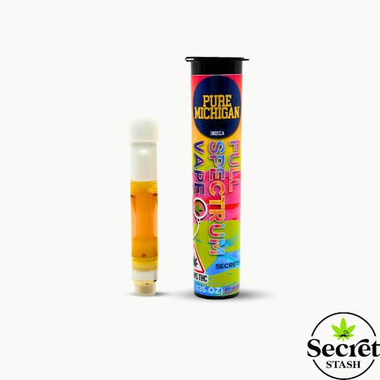 Secret Stash - Secret Stash | Cured Resin Cart | Pure Michigan | 1g - 1