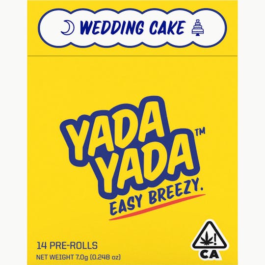 Yada Yada - Yada Yada - Wedding Cake 7g Prerolls (14 pack) - 1