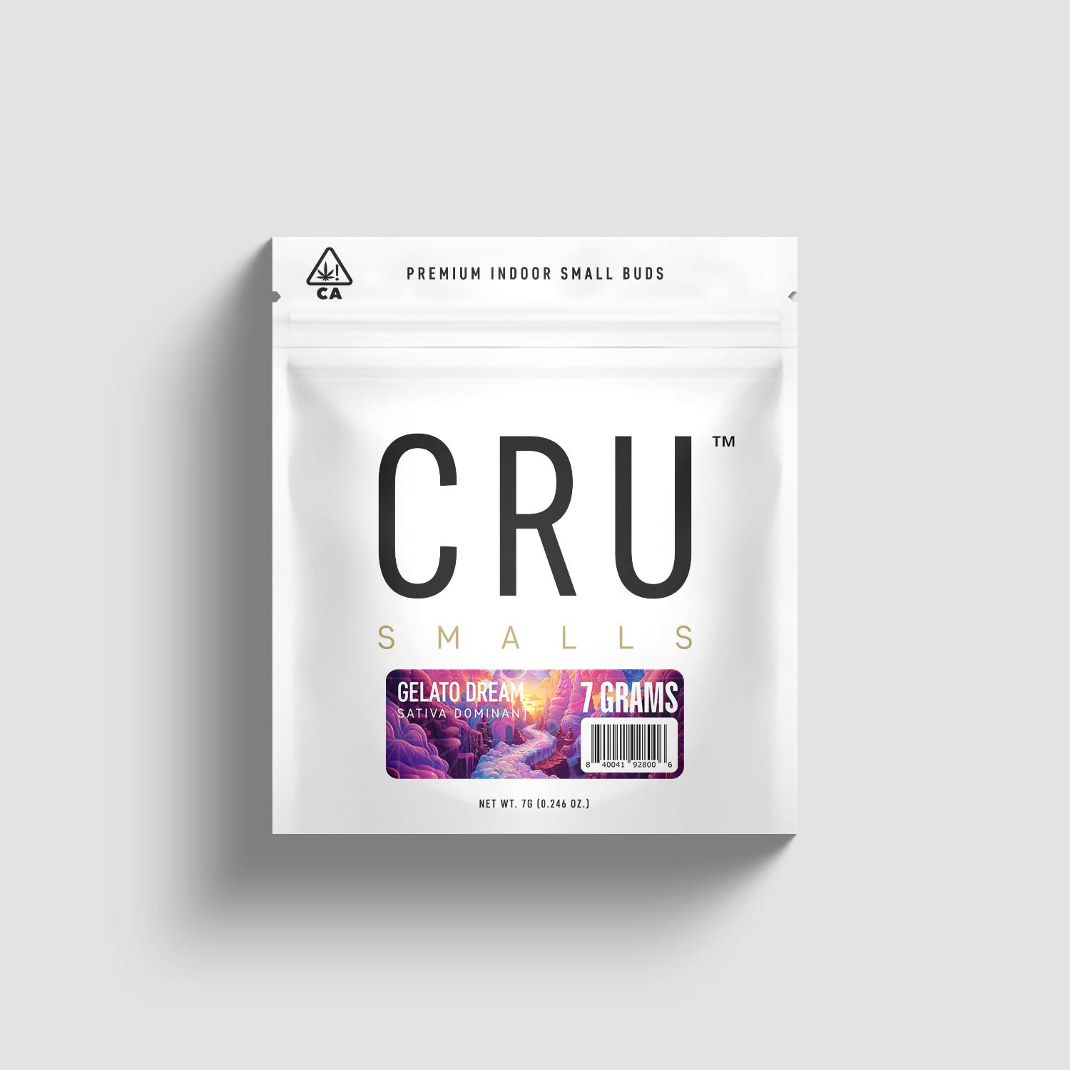 CRU Cannabis - Gelato Dream (7 Grams Smalls Flower) - 1