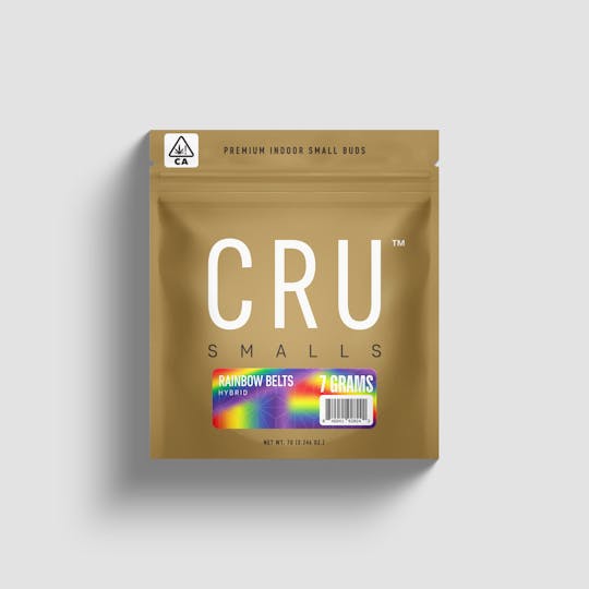 CRU Cannabis - Rainbow Belts (7 Grams Smalls Flower) - 1