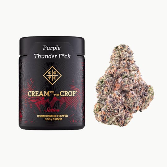 Cream of the Crop - Purple Thunder F*ck | 3.5g | Flower - 1