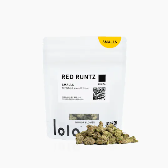 lolo - lolo | Red Runtz | Indoor Smalls | 3.5g - 1