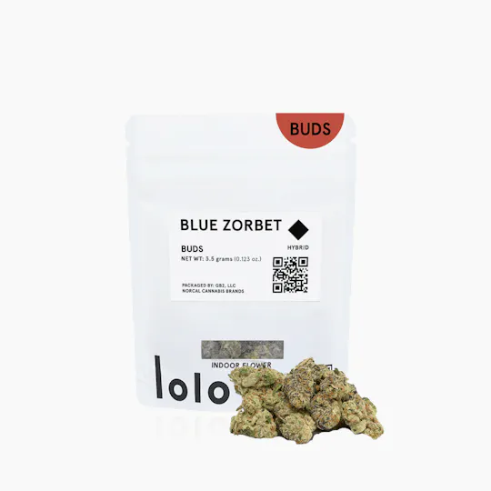 lolo - lolo | Blue Zorbet | Indoor Buds | 3.5g - 1