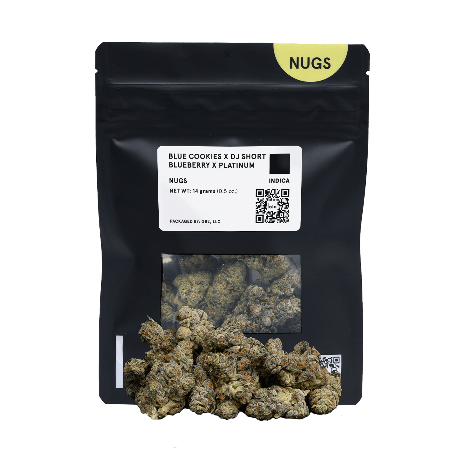 lolo - lolo | Blue Cookies + Dj Short Blueberry + Platinum | Indoor Nugs | 14g - 1