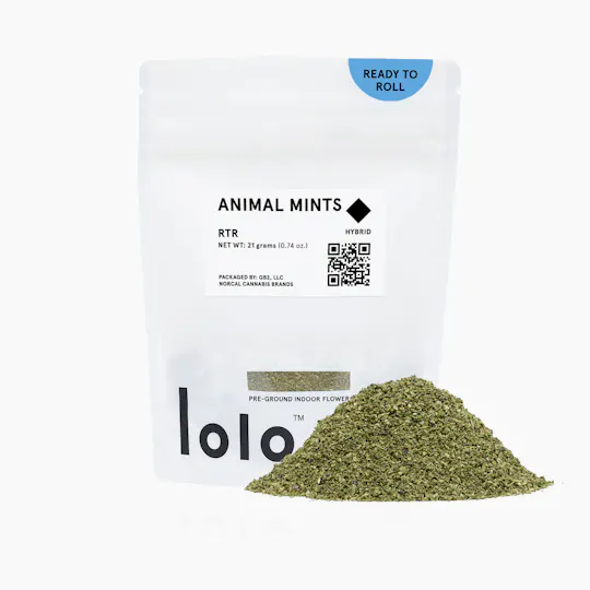 lolo - lolo | Animal Mints | Indoor Ready To Roll | 21g - 1