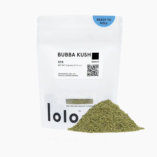 lolo - lolo | Bubba Kush | Indoor Ready To Roll | 21g - 1