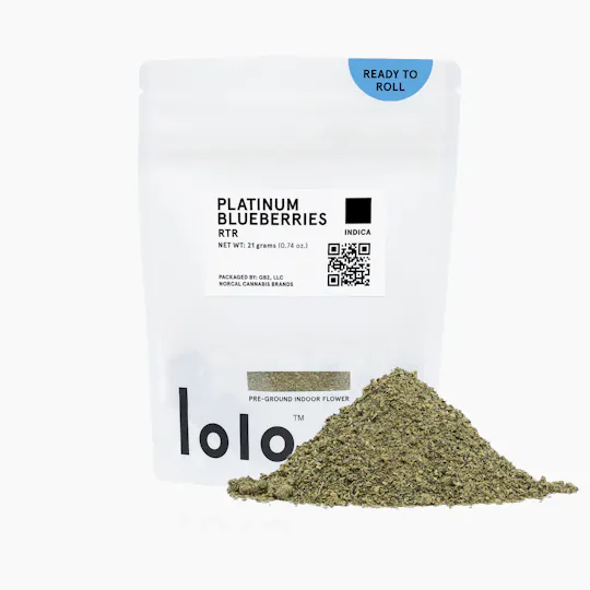 lolo - lolo | Platinum Blueberries | Indoor Ready To Roll | 21g - 1