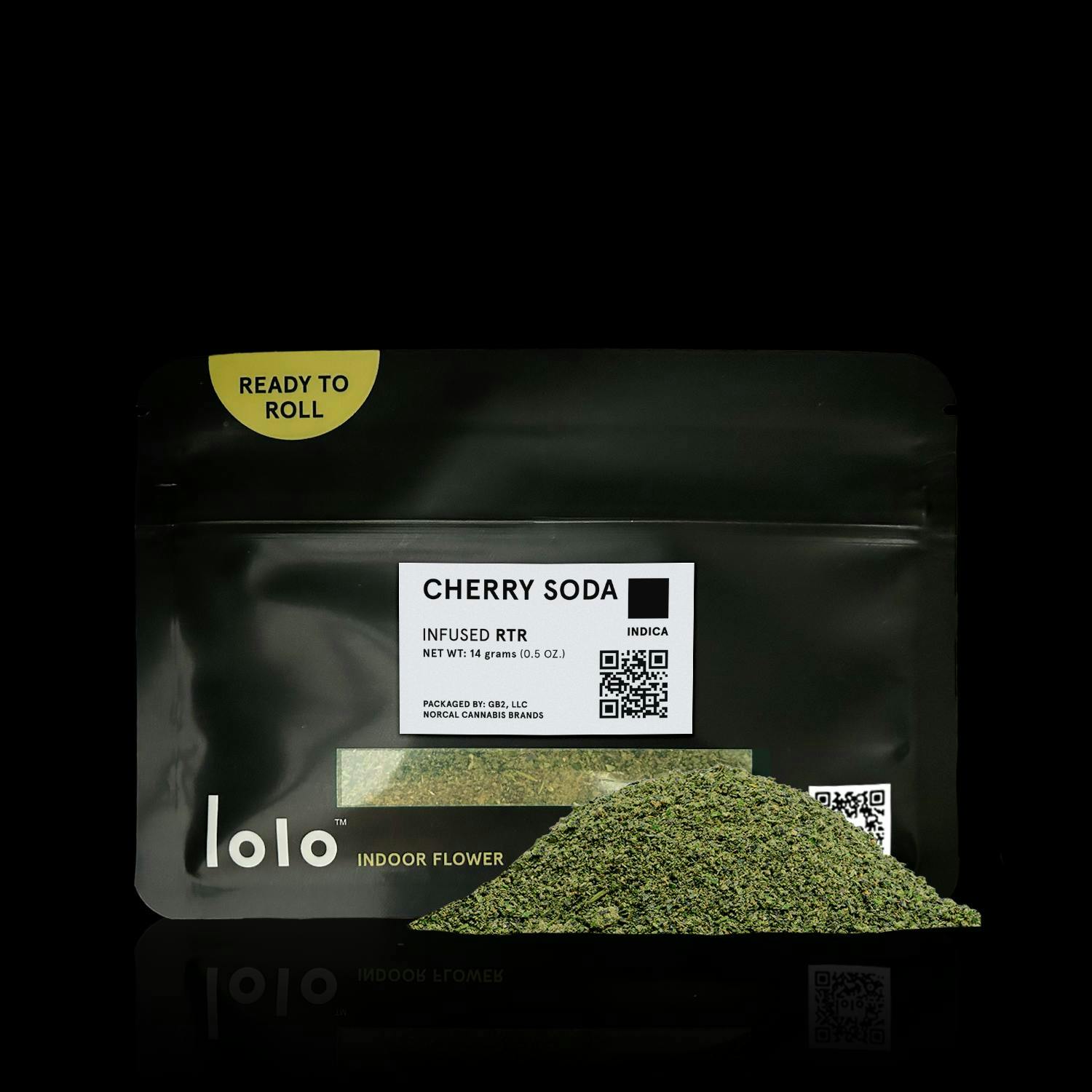 lolo - lolo | Cherry Soda | Indoor Kief Infused Ready To Roll | 14g - 1