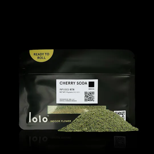 lolo - lolo | Cherry Soda | Indoor Kief Infused Ready To Roll | 14g - 1