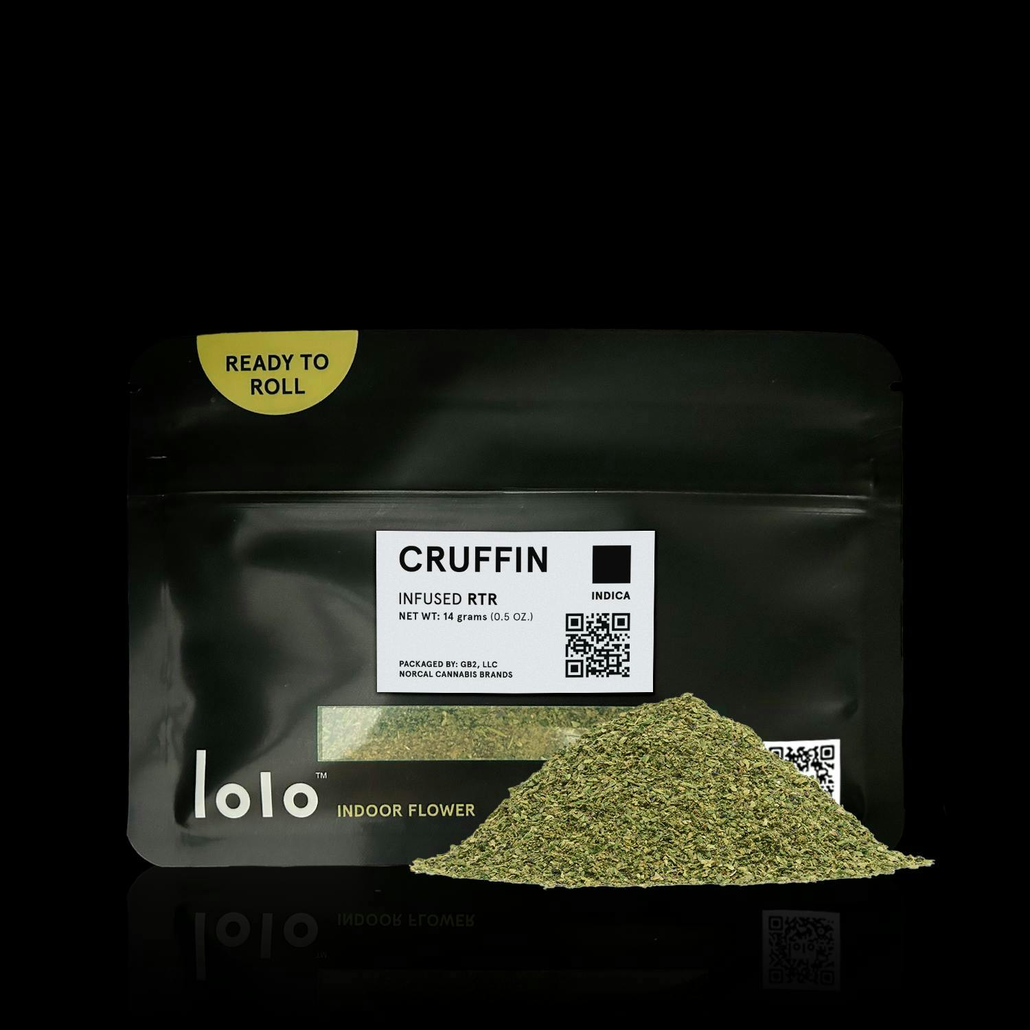 lolo - lolo | Cruffin | Indoor Kief Infused Ready To Roll | 14g - 1
