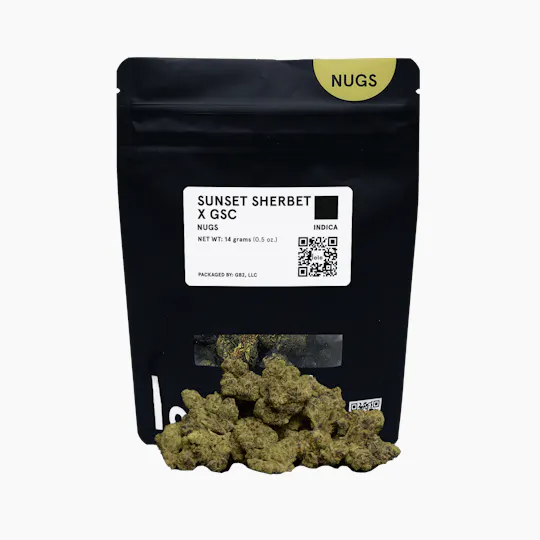 lolo - lolo | Sunset Sherbet + GSC | Indoor Nugs | 14g - 1