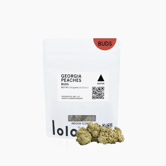 lolo - lolo | Georgia Peaches | Indoor Buds | 3.5g - 1