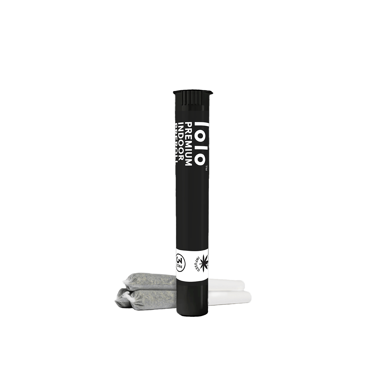 lolo - lolo | Afghani + OG | 3 Indoor Hash Infused Prerolls | 0.5g Each - 1