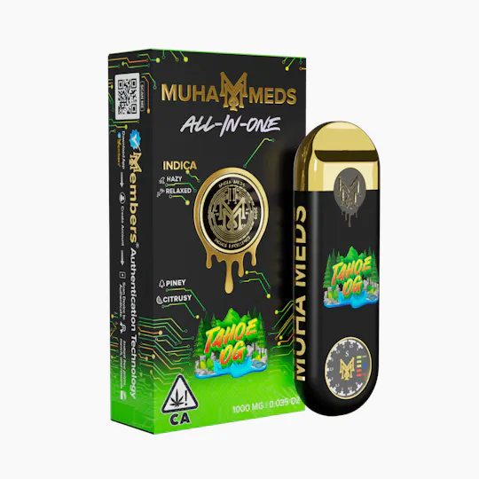 Muha Meds - Muha Meds | Tahoe OG | Disposable | 1g - 1