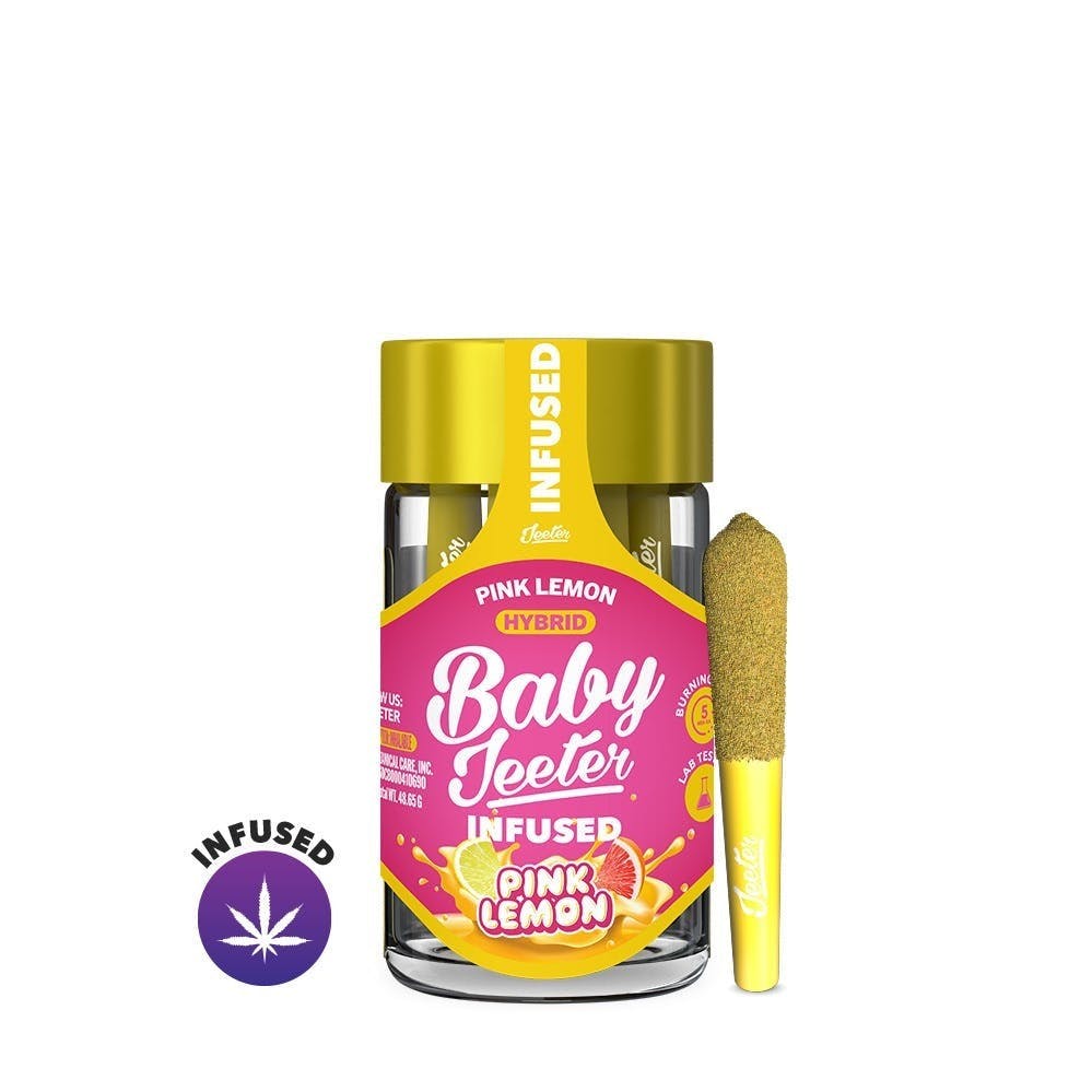 Jeeter - Jeeter | Pink Lemon | Baby Infused Minis | 0.5g each | 5pk - 1