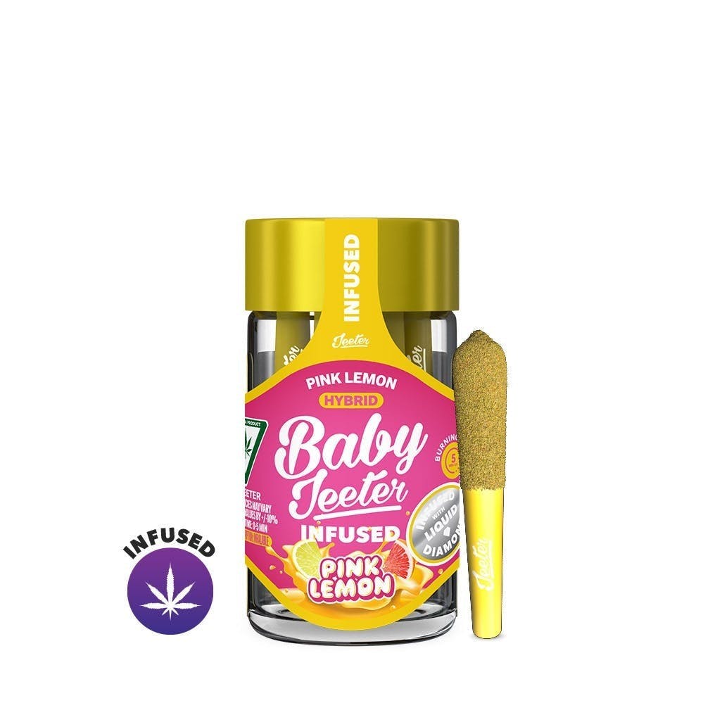 Jeeter - Jeeter | Pink Lemon | Baby Infused Minis | 0.5g each | 5pk - 1