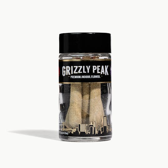 Grizzly Peak™ - Cub Claws Infused PreRoll 5pk x .7g - KRYPTONITE - 1
