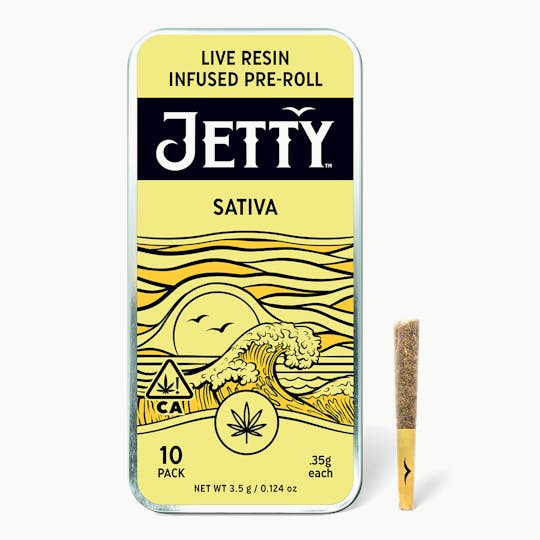 Jetty Extracts - Jetty Pre-Roll LR Infused 10 Packs (3.5g) Strawpicanna Cherry x Blue Banana - 1