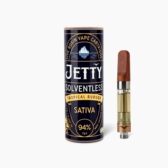 Jetty Extracts - Tropical Burger | Live Rosin Cartridge | 1g - 1