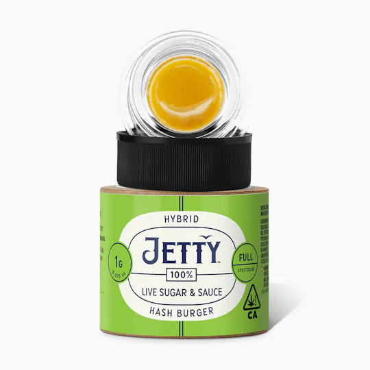 Jetty Extracts - Hash Burger | Live Sugar | 1g - 1