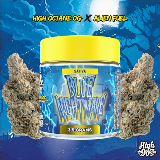 HIGH 90s - High 90s : Blue Nightmare 3.5g Flower - 1