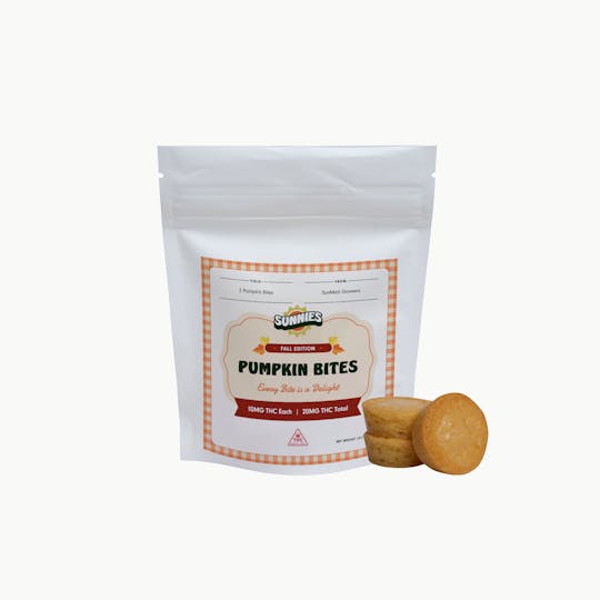 SunMed Growers - Pumpkin Bites Edible 20mg/2 Pack - 1