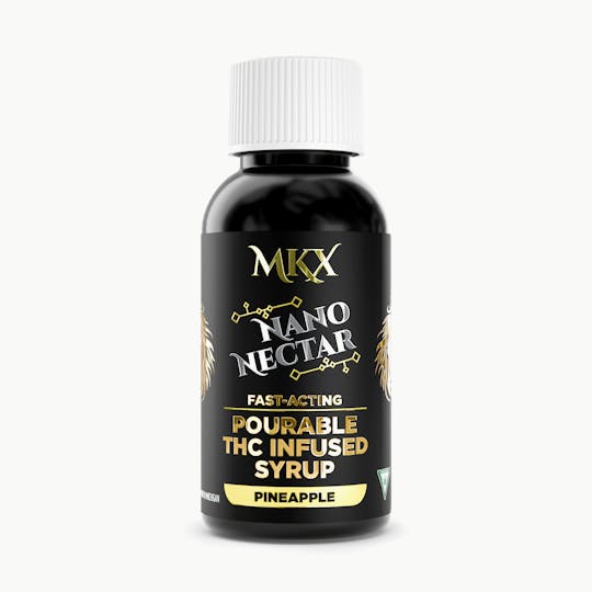 MKX Oil Co - Nano Nectar: 200 MG THC Pourable Syrup (Pineapple) - 1