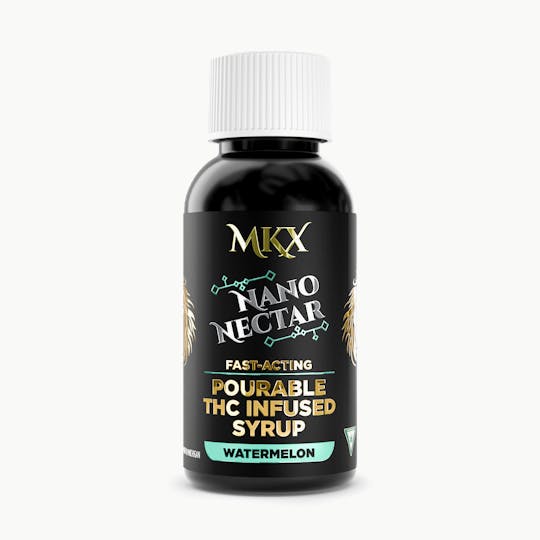 MKX Oil Co - Nano Nectar: 200 MG THC Pourable Syrup (Watermelon) - 1